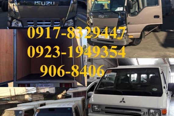 lipatbahay L300 FB van or Isuzu Closed van 4w