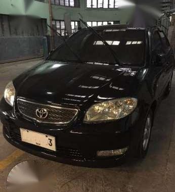  Well maintained Toyota Vios 1.5G AT 2003 Black for sale