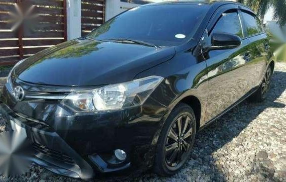 Well Maintained Toyota Vios E 2016 Manual Black Fresh in and out for sale