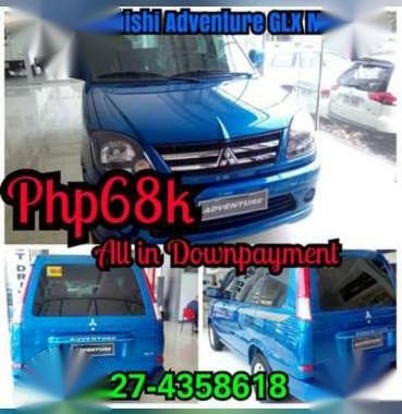 2017 Mitsubishi Adventure GLX Mt