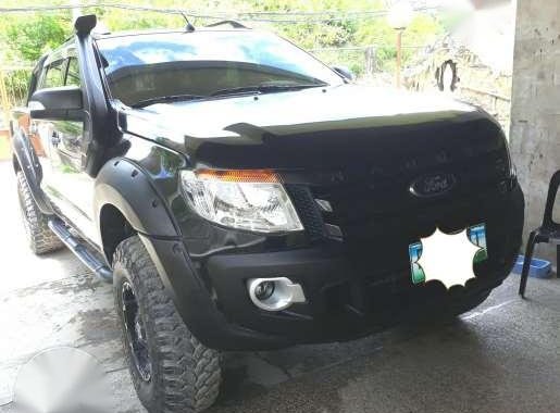 Ford Ranger 2013 MT Black For Sale