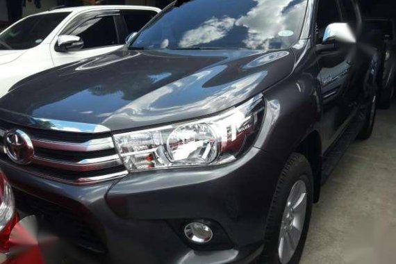 2017 Toyota Hilux G AT Gray For Sale