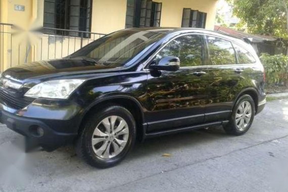 2007 Honda CrV AT Black For Sale