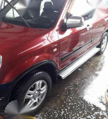 Honda CRV 2002 AT Red For Sale