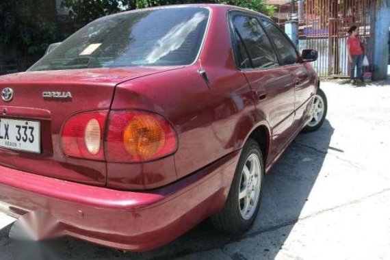 Toyota Corolla Altis 2000 AT Red For Sale