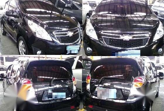 balck-Chevrolet Spark Matic 2012-