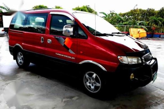 Hyundai Starex local manual turbo intercooler diesel