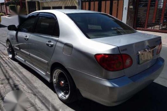 2002 Toyota Corolla Altis 1.8G Silver For Sale