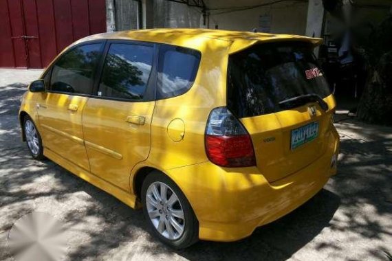 2007 Honda Jazz AT Yellow For Sale