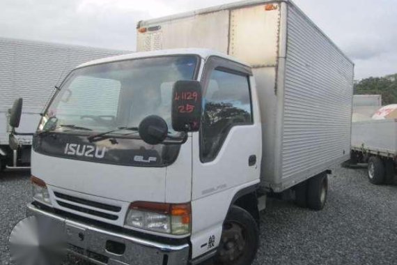 TMS 1129 #25 Isuzu Elf Aluminum Closed Van Truck