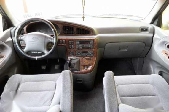 2001 KIA Carnival LS Silver DIESEL For Sale