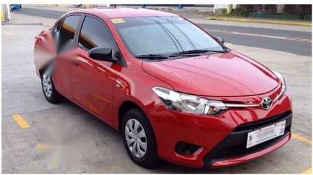 Toyota Vios 2015 Red Manual for sale