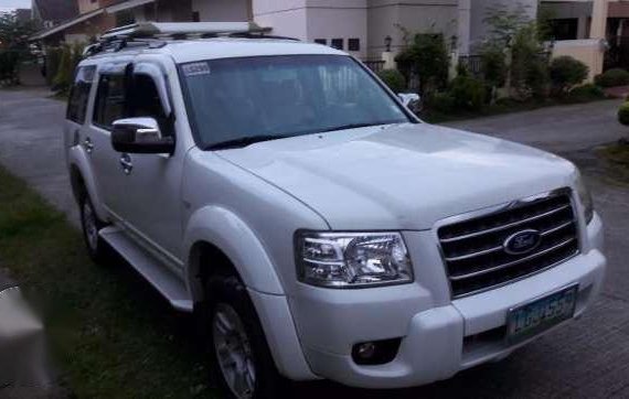 Ford Everest 2009 White For Sale
