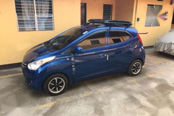 Hyundai Eon 2012 Manual Blue for SALE 