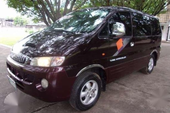 2000 Hyundai Starex Van svx manual diesel