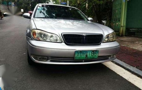 2002 Nissan Cefiro A33 Silver For Sale