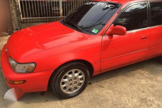 Toyota Corolla 1993 GLI Orange For Sale
