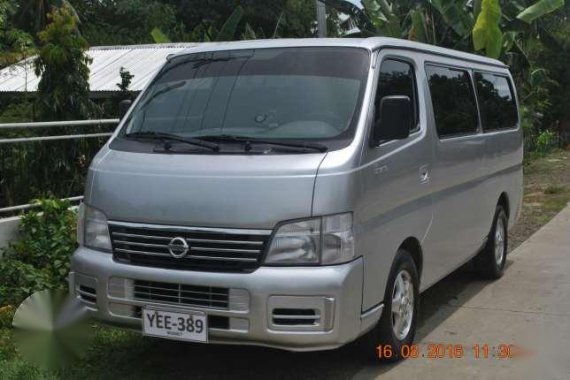 Nissan Urvan Estate 2013 odometer 236t