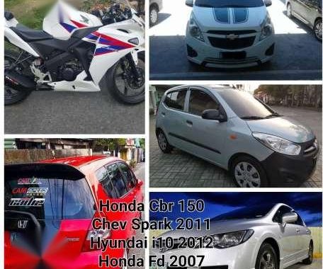 Spark x i10 x Jazz x fd x Honda x Civic x Wigo