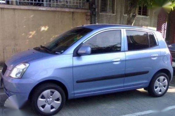  2006 KIA RIO A-T Blue Hatchback for sale