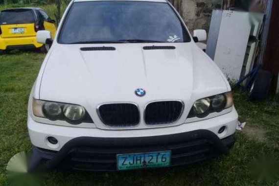 BMW X5 Gasoline Manual White for sale