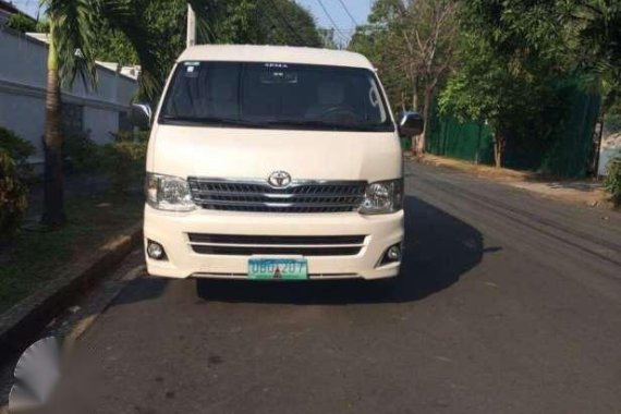 Toyota Hiace Super Grandia 2013 White For Sale