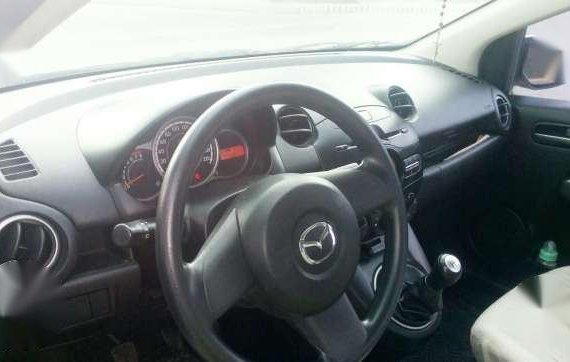 Mazda 2 2013 model White for sale