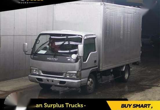 Isuzu Elf - ALUMINUM VAN Japan Surplus 