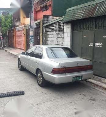 Toyota Corolla Gli 94 Manual Silver for sale