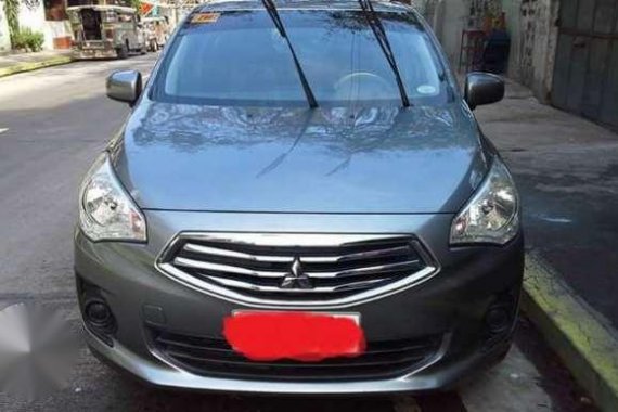 Mitsubishi Mirage G4 GLX 2015 Grey for sale