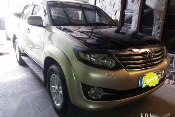 2012 Toyota Fortuner G matic