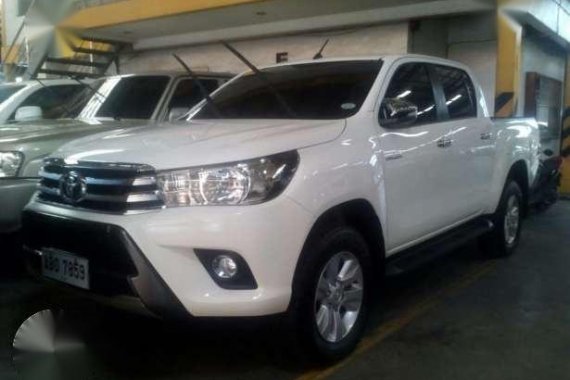 2016 Toyota Fortuner - 2016 Toyota Hilux g 4x2 a.t