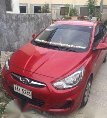 Hyundai Accent 2014 MT Red for sale
