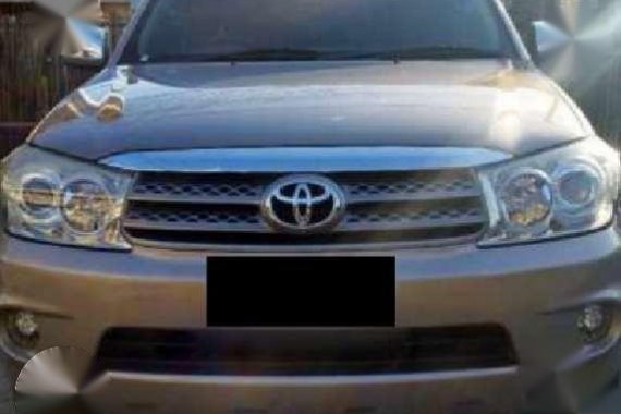 2011 Toyota Fortuner G diesel at