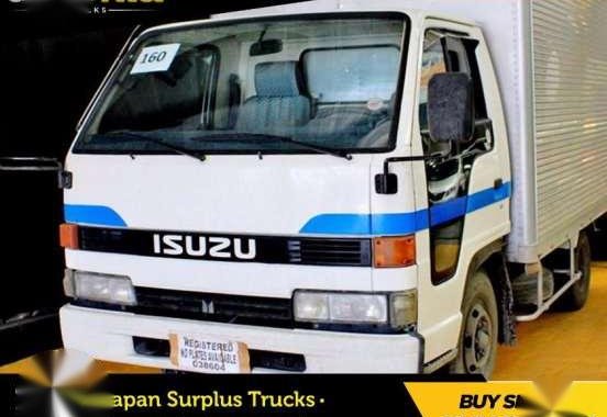 Isuzu Elf Aluminum Van White for sale
