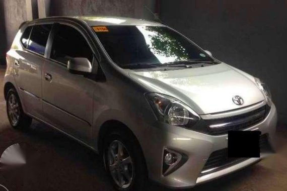 Toyota WIGO 2016 Automatic Silver for sale