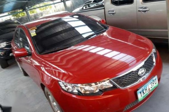 2014 Kia Forte Red Automatic for sale