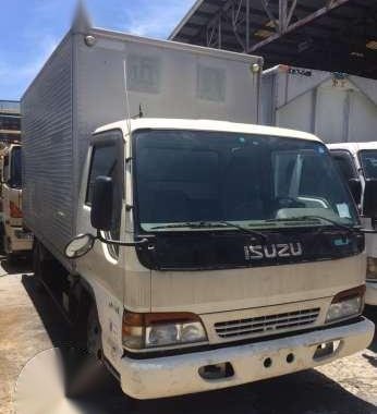 Aluminum Closed Van Isuzu Elf Giga 