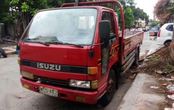Isuzu Elf Dropside Manual Red For Sale