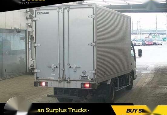 Isuzu Elf Aluminum Van MT White For Sale