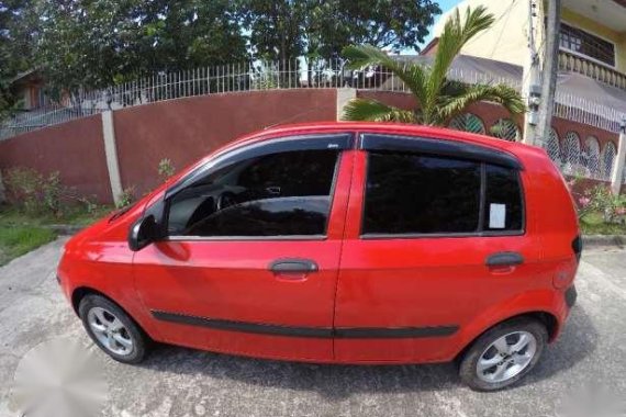 Hyundai Getz 2009 MT Red For Sale