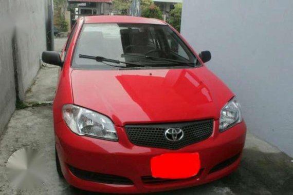 For Sale Toyota Vios J 2007 Red MT 