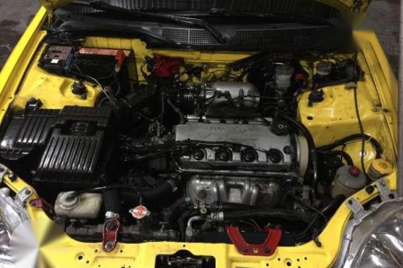 Honda Civic 1997 Yellow MT Gas