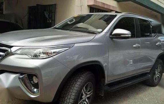 Toyota Fortuner 2017 Silver AT For Sale