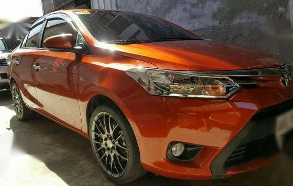 A2015 Toyota Vios E Orange MT For Sale