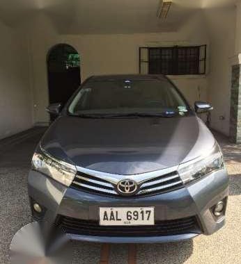 2014 Toyota Corolla Altis 1.6 V Gray 