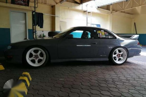 Nissan Silvia S14 1996 MT Gray For Sale