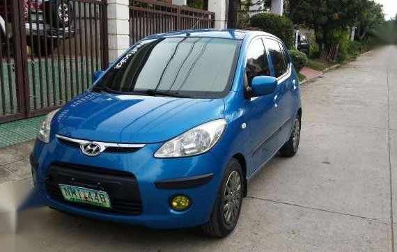 Hyundai i10 2009 Blue MT Gas For Sale