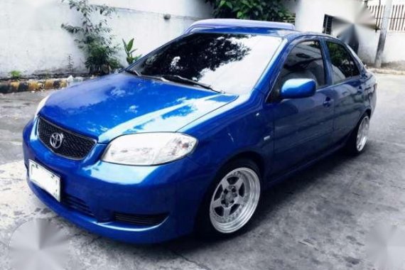 Toyota Vios 1.3E Variant MT Blue For Sale