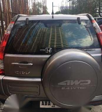 Honda CR-V Grey 2005 MT For Sale